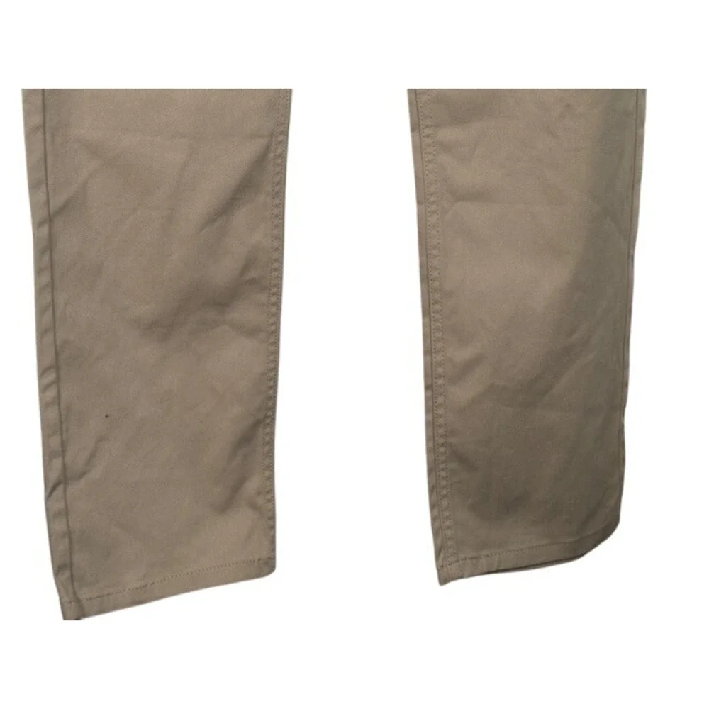 NWT Nautica Boys Adjustable Waist Khaki School Uniform Pants - 20 Regular - Picture 3 of 12